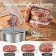 thumbnail image 4 of Prensa Hamburguesas Molde Manual 12cm Belug, Plateado, 4 of 5