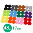 thumbnail image 4 of 2PCS Essential Oil Diffuser Necklaces (Tree of Life & Cloud) + 48PCS 17mm Replacement Felt Pads, 4 of 5
