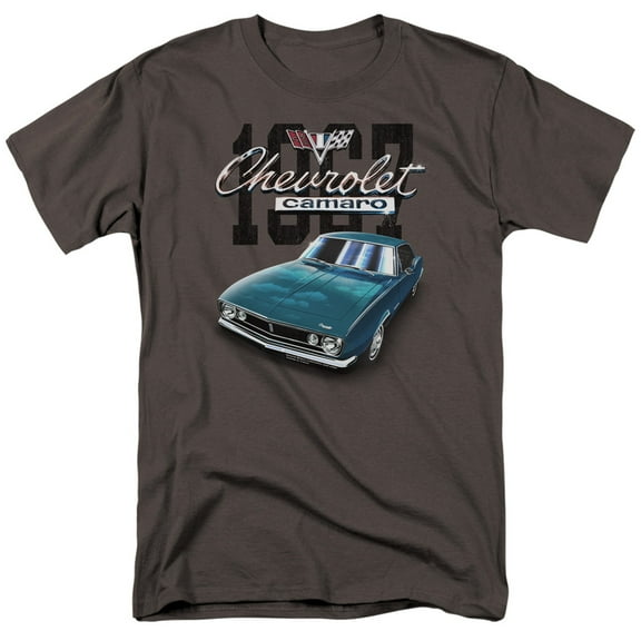 Chevrolet Classic Camaro S/S Adult 18/1 T-Shirt Charcoal