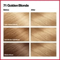 thumbnail image 3 of Revlon Colorsilk Beautiful Color Permanent Hair Dye, Dark Brown, At-Home Full Coverage Application Kit, 71 Golden Blonde, 3 Pack, 3 of 11