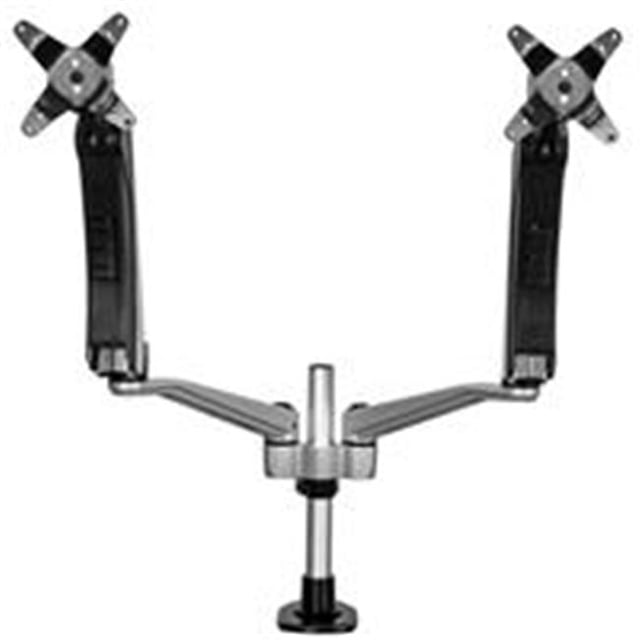 Full-Motion Dual Monitor Mount Arms Stackable