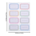 FONDOTIN 288 Count Adhesive Label Stickers, Assorted Color Tabs for ...