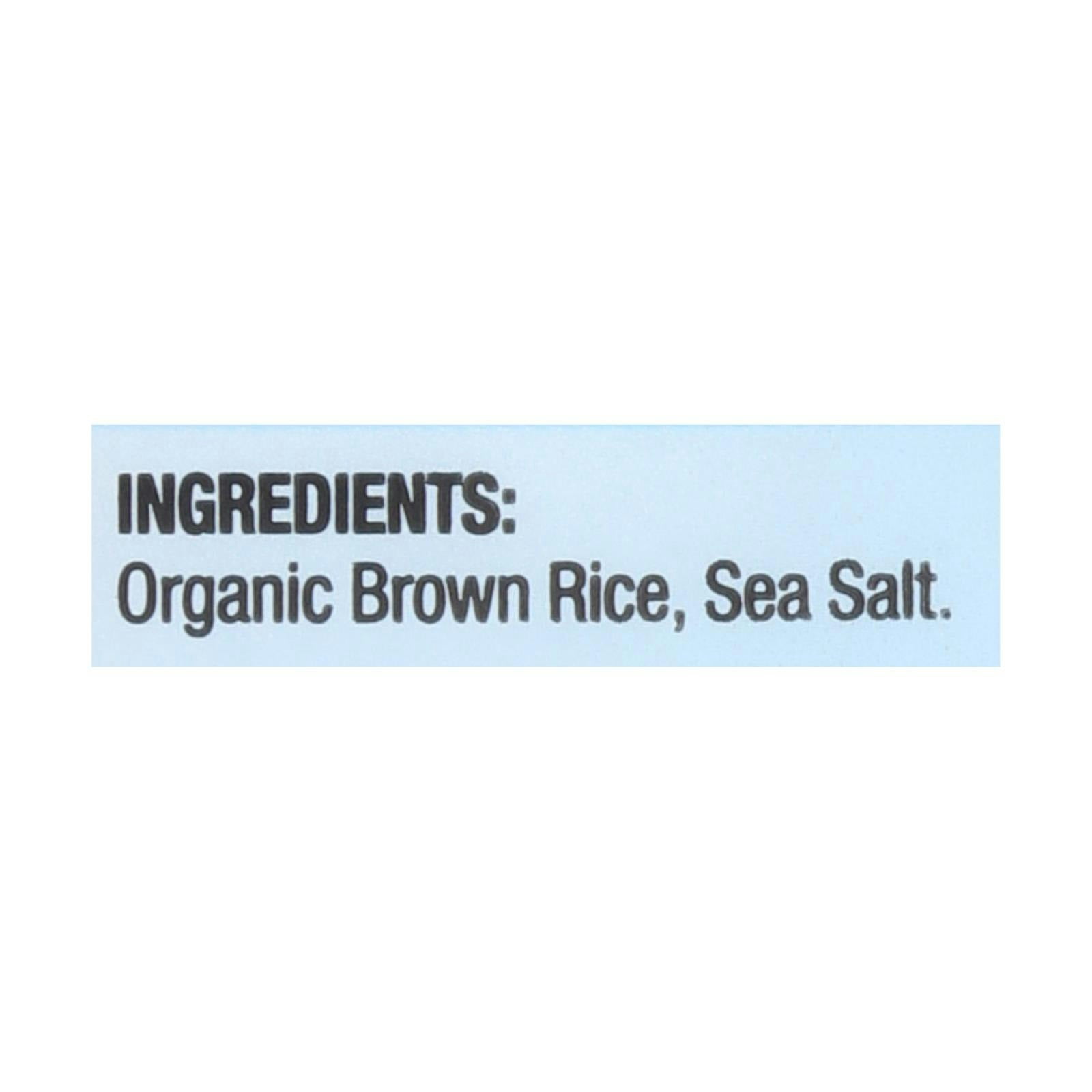 Lundberg Brown Rice Cake Organic 8.5 oz (Pack Of 6)