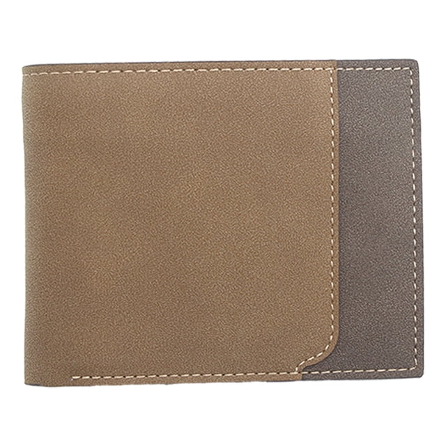 Note Wallet (Slim Leather Bifold Design, RFID Blocking, Holds Cards, Coin Pouch, Flat Note Section)