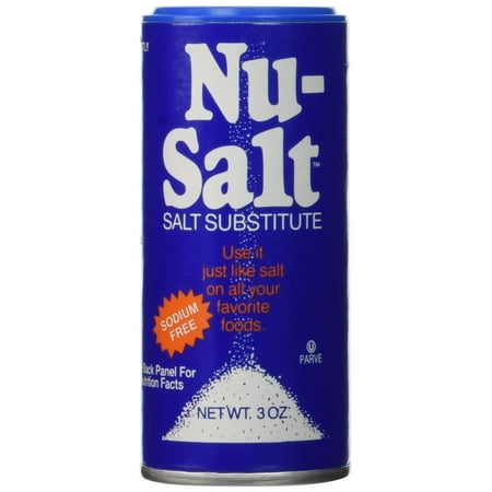 Nu-Salt Substitute Shaker, 3 Ounce
