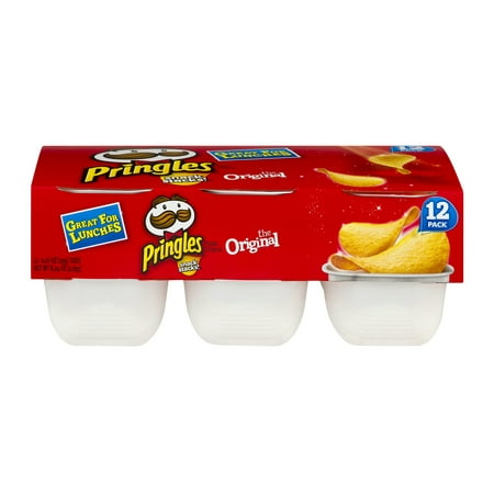 Pringles® Snack Stacks!® Original Potato Crisps 12-0.67 oz. Tubs ...
