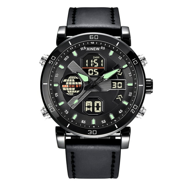 Reloj de cuarzo para hombre, relojes para hombre, reloj deportivo de moda para hombre, reloj de cuarzo digital LED, relojes casuales para hombre