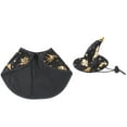 thumbnail image 4 of Pet Halloween Costume Cape And Wizard Hat Cats Funny Holiday Clothes for Halloween Night for Kitten Small Medium Outfit, 4 of 7