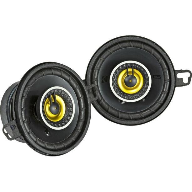 Set Bocinas Coaxiales Kicker CSC35 90W 3.5 2 Vías Para Autos Kicker CSC35