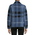 thumbnail image 3 of By Design Kylie Funnel Neck Plaid Pullover Sweater, 3 of 6