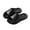 Black, variant on Slippers for Women Indoor and Outdoor Non Slides for Women Dressy Open Toe with Thick Cushioned Sole Comfy Sandals for Women for Summer Beach Walking