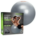 thumbnail image 1 of Iron Body Fitness Pro Series Stability Ball, 65 cm Anti-Burst PVC Exercise Ball with Pump, 1 of 5