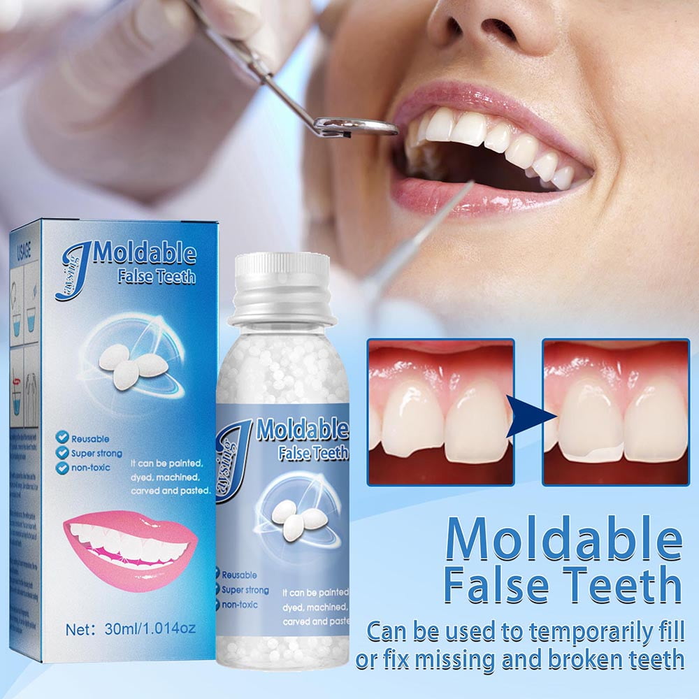 Temporary Tooth Repair Moldable Tooth Solid Gel Adhesive Fake Teeth Makeup  