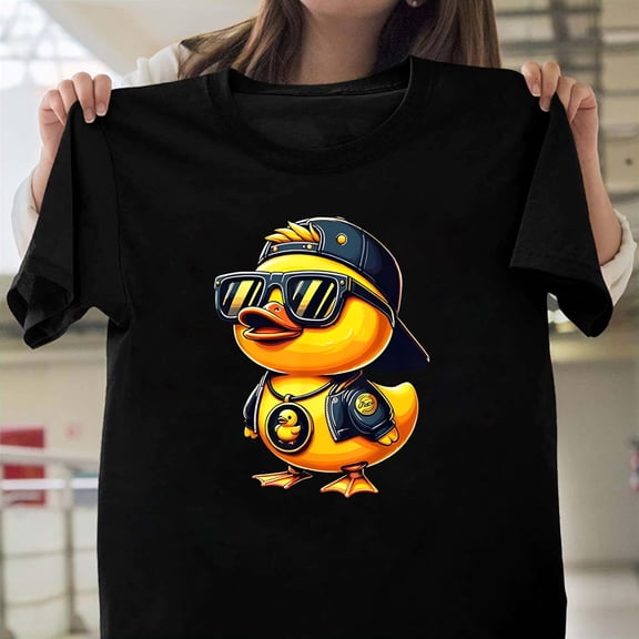 Cool Duck Gift Classic Funny Duck-Themed Apparel Unisex T-Shirt, Waterfowl Graphic V70317, Up to Size 5XL
