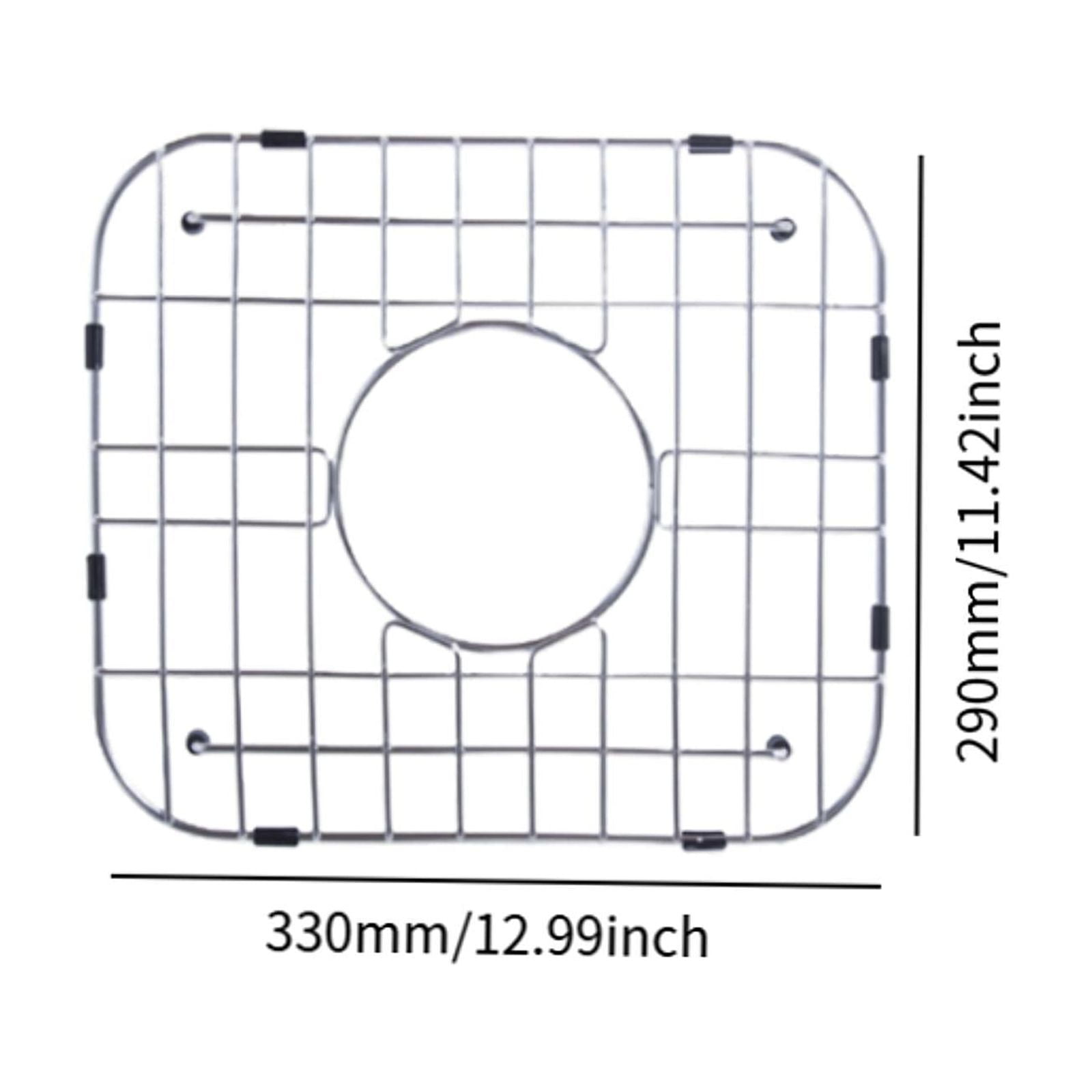 Fiocias Dish Drying Rack Kitchen Sink Organizer Drain Tray for Cookware Counter Cafe