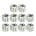 thumbnail image 1 of Unique Bargains 1/16NPT Male Pipe Plug Internal Hex Thread Socket Solid Stainless Steel Pipe Plugs Silver 10 Pcs, 1 of 6