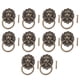 thumbnail image 1 of Tiradores para muebles, pomos con forma de cabeza de Animal especial Vintage para cajones y joyeros, 10 Uds., 1 of 5