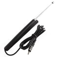 thumbnail image 1 of Antena Amplificador de Señal de 36cm de Longitud Auto Negro Radio Fm Am Tv, 1 of 1