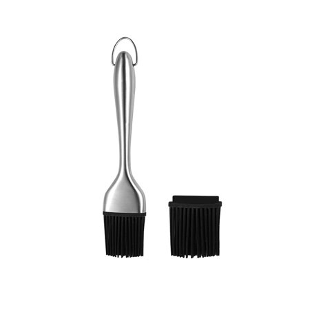 

Frying Heat BBQ Basting Brush Portable Cooking Silicone Bristles