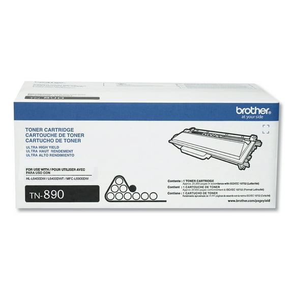 Brother TN890G TAA-Compliant Ultra High-yield Black Toner Cartridge