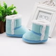 thumbnail image 5 of Winter Baby Girl Boy Cotton Boots Casual Shoes First Walkers Newborn Cute Non-slip Soft Sole Shoe, 5 of 7