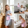 thumbnail image 4 of Cute Blue Bear Plush Crossbody Bag for Kids, Soft Plush Coin Purse, Adorable Heart Bear Shoulder Bag, Children’s Mini Handbag Wallet for Daily & Gift Use, 4 of 6
