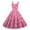 Vermilion, variant on LWavelet 2026 Valentine's Romantic Heart Dress Women, Off-shoulder Print Wrap Flowy Sundresses Casual Trendy Light pink L