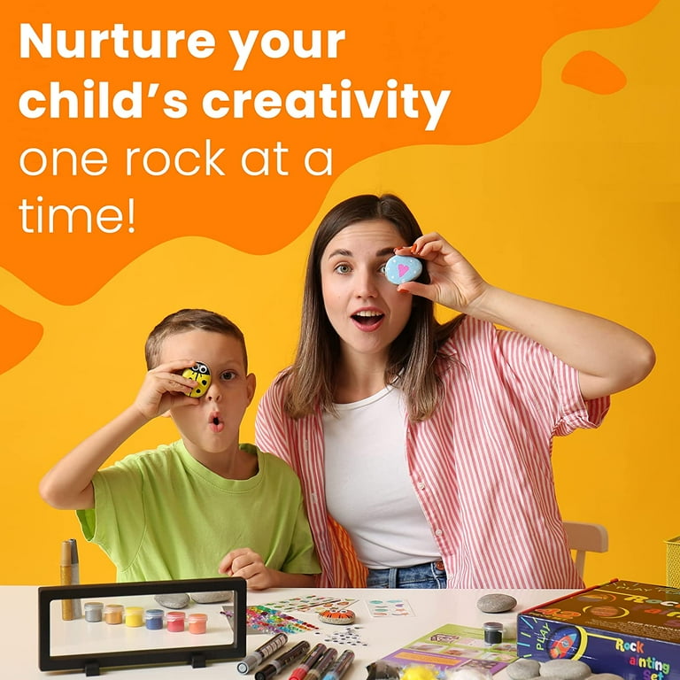 Rock Painting kit for Adults and Kids - RiseBrite