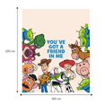 thumbnail image 2 of Set de Edrecolcha Toy Story Friends individual 160 cm x 220 cm beige, 2 of 4