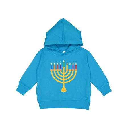 Inktastic Hanukkah Menorah Candles Toddler Hoodie