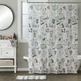 thumbnail image 5 of SKL Home Happy Halloween Peva Shower Curtain & Hook Set, 5 of 5
