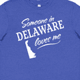 thumbnail image 4 of Inktastic Someone in Delaware Loves Me Youth T-Shirt, 4 of 5