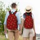 thumbnail image 4 of Disketp Strawberry Mochila de Lona Estampada, Mochila Escolar de Viaje Ligera para Estudiantes y Portátil-Medium, 4 of 5