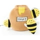 thumbnail image 1 of 2025 Latest Model Zippy Paws Zippy Burrow Honey Pot Dog Toy Interactive Plush, 1 of 5