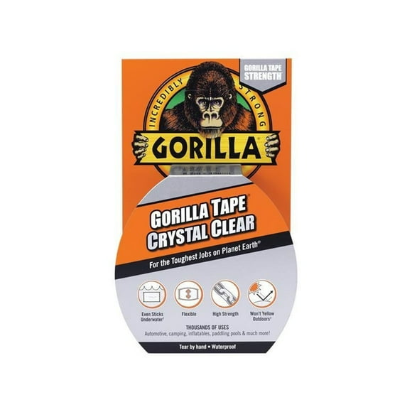Gorilla Glue Gorilla Tape 48mm X 8.2m Crystal Clear