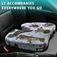 thumbnail image 4 of Premium Dog Pattern Memory Foam Seat Cushion Ergonomic Chair Pad for Office Chair, Car, Airplane & Bleachers Sciatica, Tailbone Hip & Back Pain Relief - Chair Cushion for Long Office Workers., 4 of 5