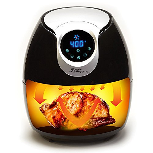Refurbished Power Air Fryer XL (5.3 QT Deluxe, Black)