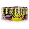 C4 Performance Energy Drink, Midnight Cherry, Zero Sugar, Carbonated, 16 oz can (12 pack)