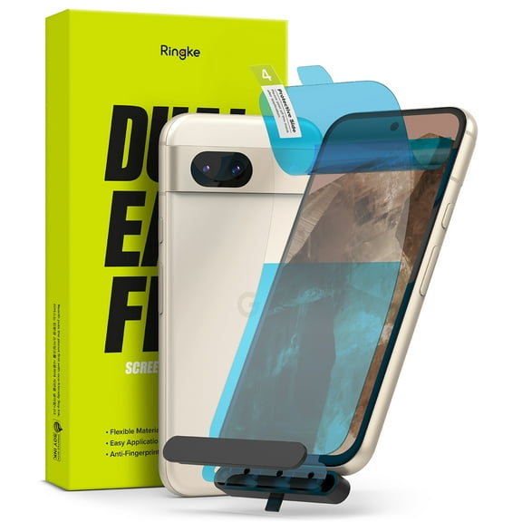 Ringke Google Pixel 8a Clear Anti-Scratch Self Healing Durable Screen Protector