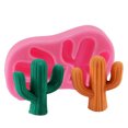 thumbnail image 5 of Clearance! Hilingoto Cake Mould, Cactus Silicone Baking Fuzzy Fondant Mold, Silicone Chocolate Decor Tools Baking Diy Fondant Shape Cake Cactus Mould Cake Mould 3.9X3.9X1Inch Christmas Sale, 5 of 6