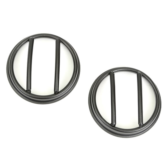 Rugged Ridge by RealTruck Euro Guard Kit for Wrangler JK | Fog Light, Textured Black | 11231.23 | Compatible with 2007-2018 Jeep Wrangler JK