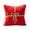 Red, variant on Eolstice Fuzzy Christmas Throw Pillow, Gift Box Striped Bow Design, Soft Decorative Cushion, Xmas Sofa Couch Pillows for Holiday Decor