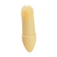 thumbnail image 3 of DOLITY Dog Finger Toothbrush 360 degree Cleaning Comfortable for Maltese Puppy Small Dogs yellow, 3 of 9