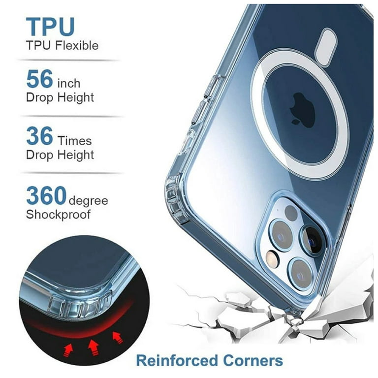 Magnetic MagSafe iPhone 13 Mini Case, Slim Fit, Heavy Duty