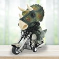 thumbnail image 3 of Dinosaurios Coches De Juguete Fricción Alimentado Inercia Animal Motocicleta Modelo Juguete Dino Motocicleta Juguete Para Niños 2 En 1 seitruly FN007544-02, 3 of 6
