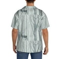 thumbnail image 3 of Kdxio Men'S Hawaiian Shirt For Men Short Sleeve Shirt Christmas Deer Summer Casual Holiday Beach Button Down T-Shirts, 3 of 5