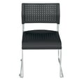 thumbnail image 5 of Regency Eris Stack Chair (20 pack)- Black/ Chrome, 5 of 6