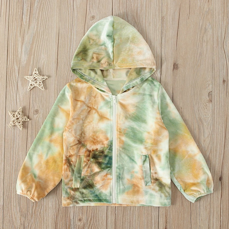 Toddler Kids Baby Boys Girls Fashion Cute Long Sleeves Gradient