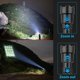 thumbnail image 5 of Lámpara linterna LED recargable de 90 000 lúmenes, lámpara linterna XHP160 potente súper luminosa con batería, zoom, étanche, 5 modos USB para acampar, aleatoria, aire libre, urgencia,, 5 of 5
