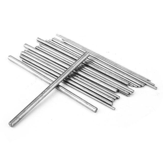 Fil de Tige Cored, 31pcs Acier Inoxydable Bourré Tige en Acier Inoxydable Collier Outil de Fabrication d'Atteindre Plus